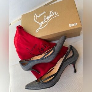 Christian Louboutin kitten heels